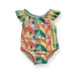 Tea Collection Geo Print Swimsuit